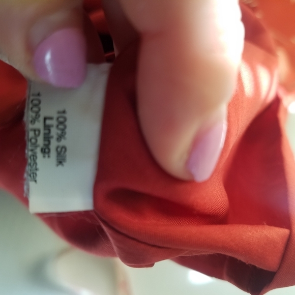 Madewell | Silk Ruffle Off Shoulder‎ Dreaa, Size M - Picture 5 of 8